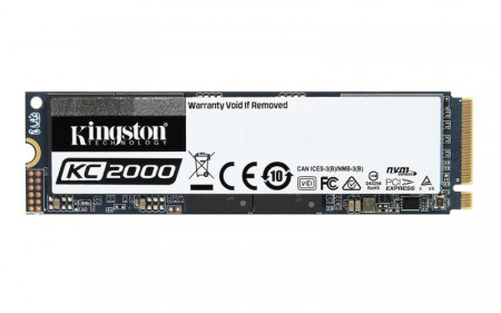 SSD Kingston KC2000, 500GB, NVMe, M.2 2280