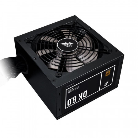 SURSA 1STPLAYER DK PREMIUM 600W 80 PLUS BRONZE non modulara, eficienta 87%, Active PFC