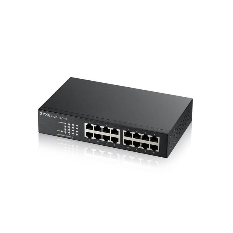 Switch ZYXEL GS1100-16, 16-port, 10/100/1000 Mbps - Img 2
