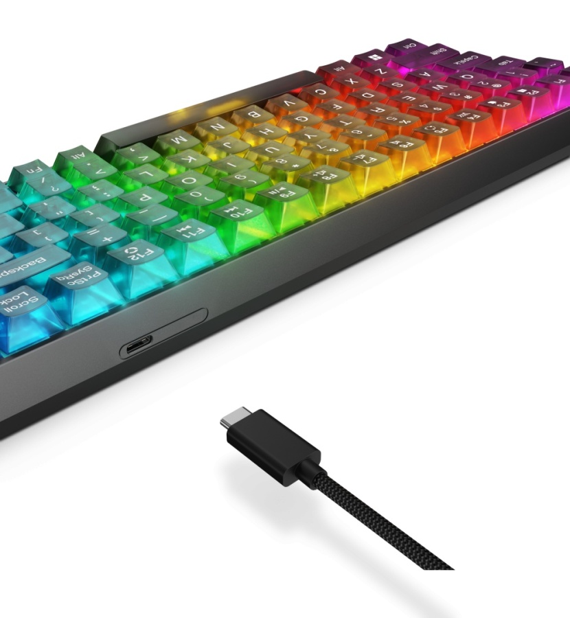 Tastatura Gaming Lenovo Legion K510 Mini Pro, Numar taste: 84, Interfata tastatura: USB, Tastatura iluminata: RGB, Culoare: Negru, Tehnologie: Cu fir, Kit: Nu, Continut pachet: 1 x Keycap Puller, 1 x Tastatura Gaming; Altele: Anti-Ghosting, Lungime cablu - Img 14