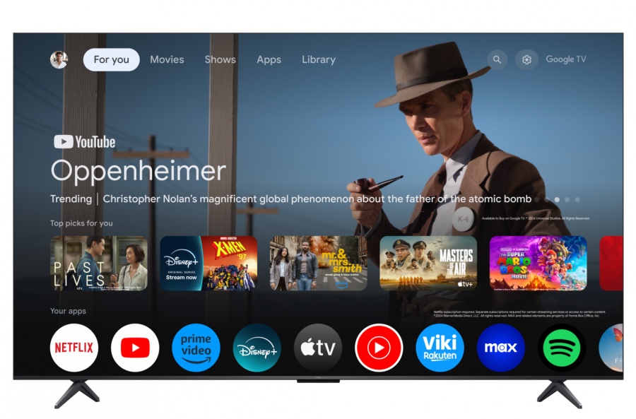 Televizor TCL QD-MiniLED 85C61K, 215 cm, Smart Google TV, 4K Ultra HD, 144Hz, Onkyo - Img 2