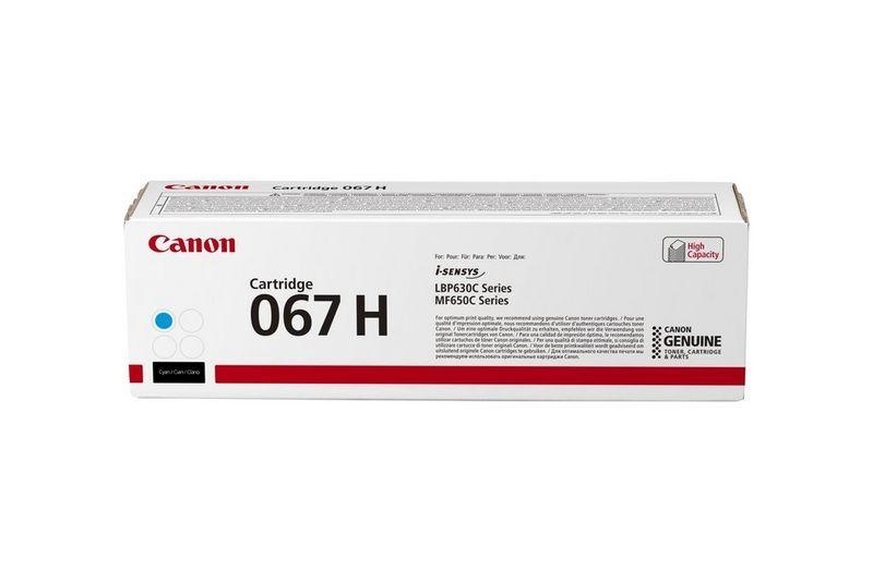 Toner Canon CRG067HC, CYAN, capacitate 2350 pagini, pentru LBP-631 / LBP-631-cw / LBP-633 / LBP-633cdw / CRG-067Y / CRG067Y / MF-651 / MF- 651cw / MF-655 / MF-655cdw / MF-657 / MF-657cdw. - Img 2