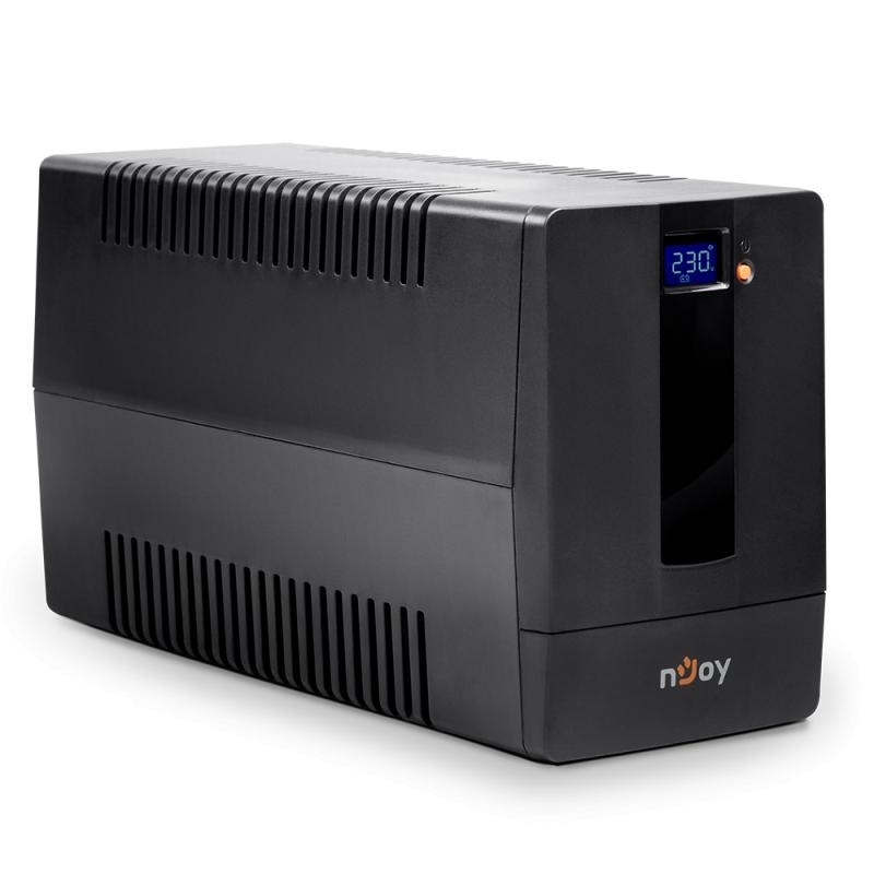 UPS nJoy Horus Plus 1000, 1000VA/600W, Afisaj LCD cu ecran tactil, 4 Prize Schuko cu Protectie, Repornire Automata, RJ11 protectie pentru linia de telefon/modem, Posibilitatea de monitorizare si control prin USB, LAN si internet, port de comunicare USB, - Img 4
