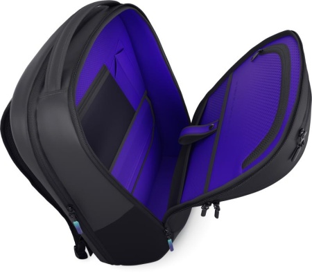 Alienware 18 Backpack - AW7825P Alienware design with 3D iridescent reflective Alienware logo - Img 11