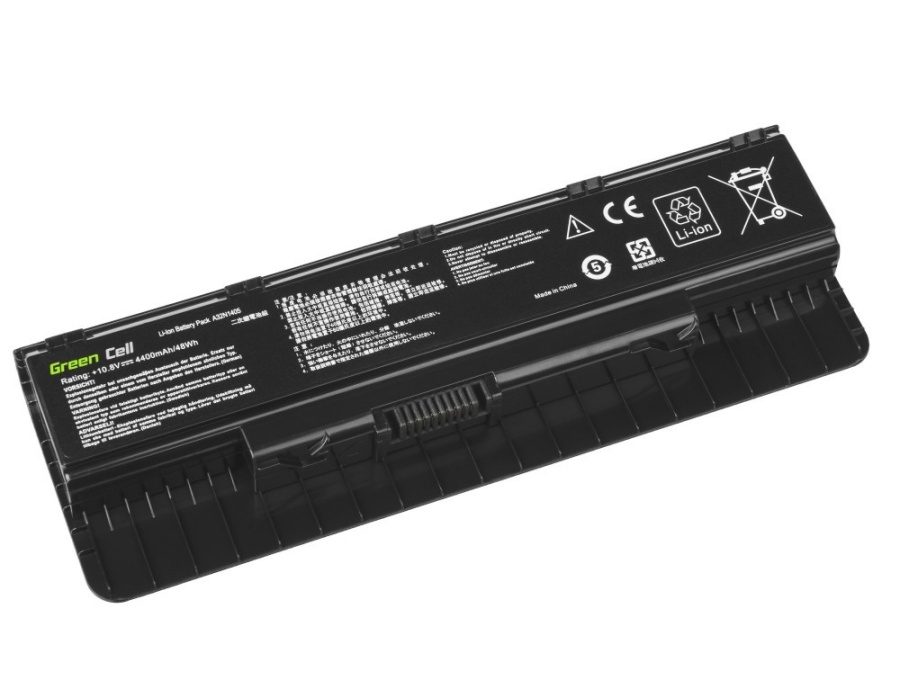 Baterie compatibila Green Cell pentru laptop Asus G551JB G551JM G551JW G58JB G58JK G58ZU G741JK G741JX G771JM G771KX GL551JM GL551VW GL7571JW N551JB N551JM N751JM N71KX, model Asus A32N1405 - Img 2