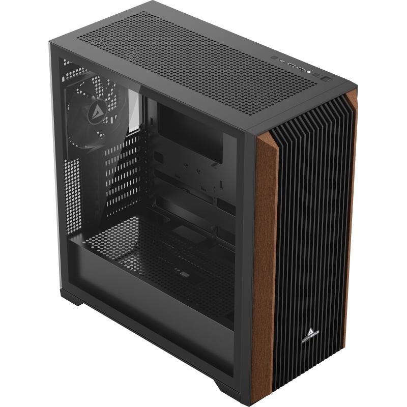 Carcasa ALPHAGEAR Vector, Mid Tower, Black - Img 2