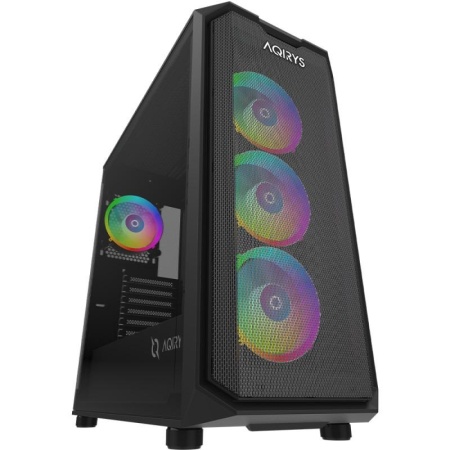 Carcasa AQIRYS Wezen PRO Mid Tower ARGB NEGRU