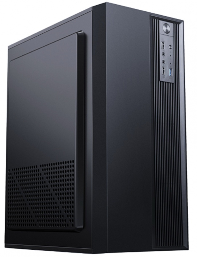Carcasa gaming Serioux Classic01, fara sursa, tip middle tower, USB2.0x+HD Audio,USB3.0, porturi rezervate pentru ventilator: fata 2x120mm ventilatoareARGB (incluse), spate:1x120mm ventilator negru, controler 4 porturi,drive bays: HDD de 3.5'' x1, SSd - Img 2