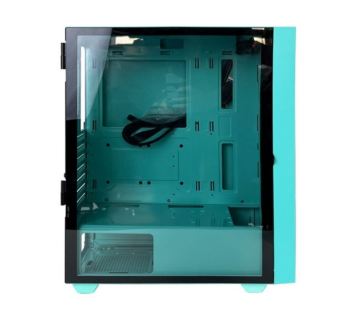 Carcasa PRO GAMING JUNGLE Mid Tower ARGB Cyan - Img 5