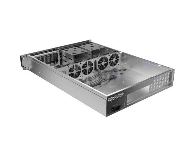 Carcasă server rack E-ATX 650/12 19"/2U - Img 3