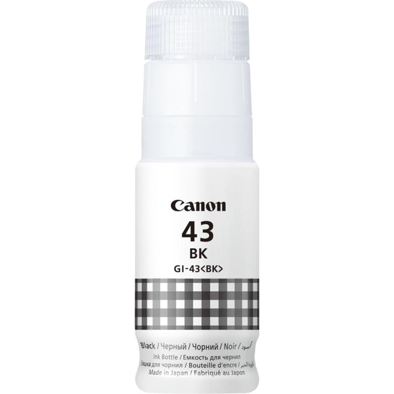 Cartus cerneala Canon GI-43 BK, culoare negru, capacitate 3800 pagini,60ml,pentru Canon Pixma G540, G640. - Img 2