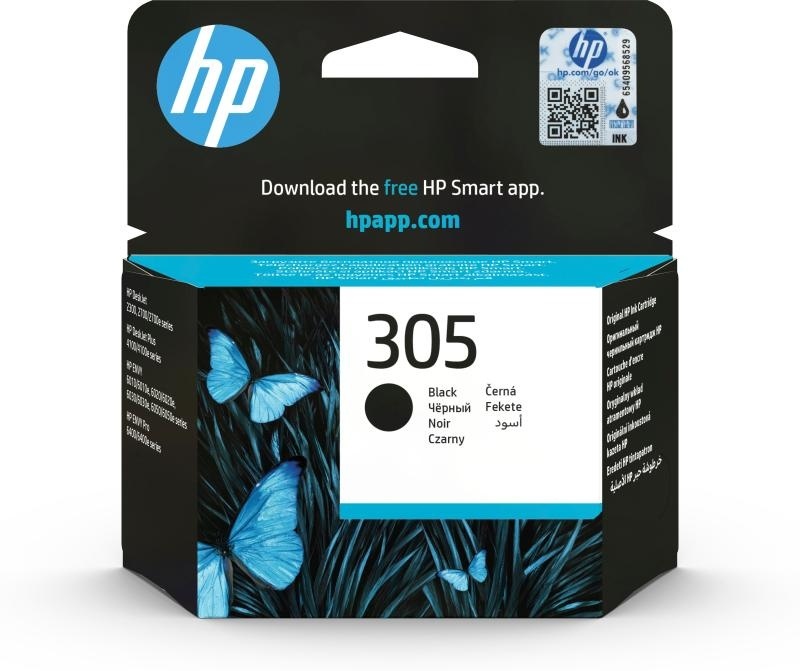 Cartus cerneala HP 3YM61AE Black Nr.305 3Ym61Ae Original HP Deskjet 2320 Aio - Img 2