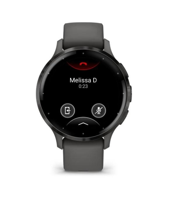 Ceas Garmin Venu 3S Pebble Gray Slate - Img 2