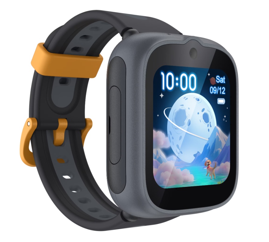 Ceas SmartWatch pentru copii TCL MOVETIME Kids Watch MT48, 1.68", 4G, GPS, IP68 2ATM, Camera 2MP, Nebula Grey - Img 3