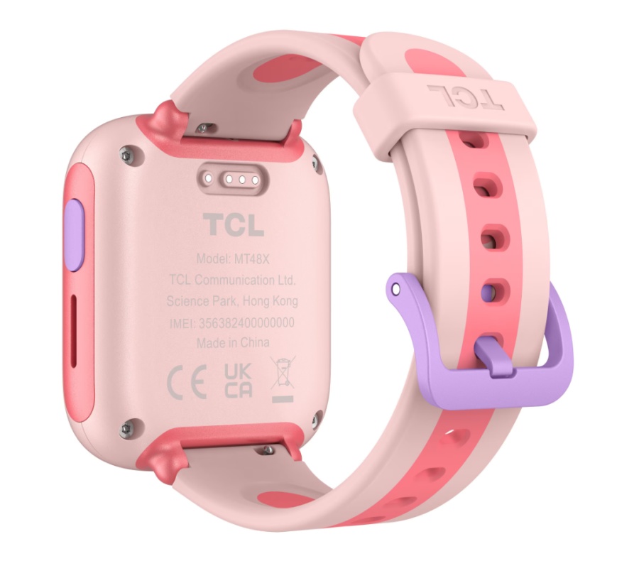 Ceas SmartWatch pentru copii TCL MOVETIME Kids Watch MT48, 1.68", 4G, GPS, IP68 2ATM, Camera 2MP, Cosmic Pink - Img 11