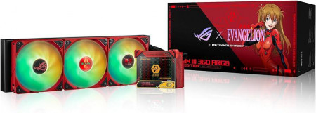 Cooler ASUS ROG RYUJIN III 360 ARGB EVA-02 EDITION, speed 5100 RPM +/-10%, 36.45 db