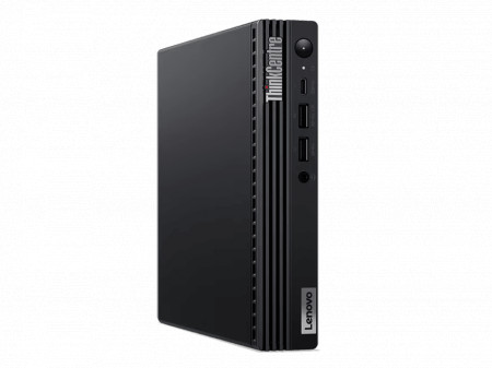 Desktop Lenovo ThinkCentre M70q Gen 3 , Intel® Core™ i5-12400T, 6C (6P + 0E) / 12T, P-core 1.8 / 4.2GHz, 18MB, RAM 1x 16GB SO-DIMM DDR4-3200, SSD 512GB SSD M.2 2280 PCIe® 4.0x4 NVMe® Opal 2.0, Video: Integrated Intel® UHD Graphics 730, Optic: None, Card