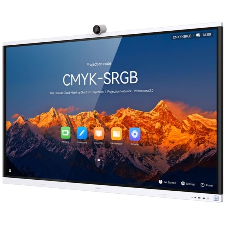Display interactiv (tabla interactiva) Huawei IdeaHub S2 (IHS2-85SA), 86&quot;, UHD, 350nit, D-LED, Harmony OS, CPU A73*8, RAM 8GB, stocare 64GB. Co-authoring, WeLink, Huawei Cloud Meeting, Bulletin Board, HiBoard, Web apps; Camera video 1800 linii, - Img 3