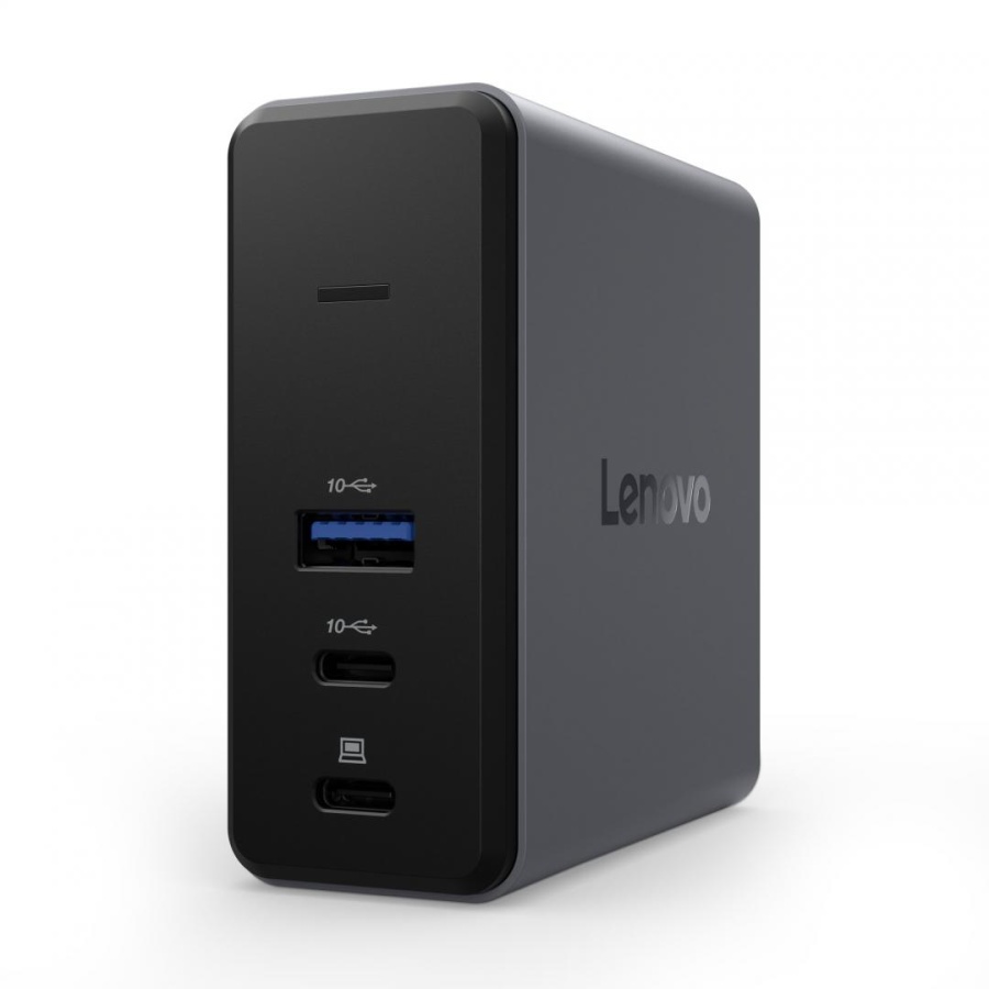 Docking station Lenovo X9 Charging GaN Dock, USB Type-C, 60W, Gri, 3 ani Garantie - Img 6
