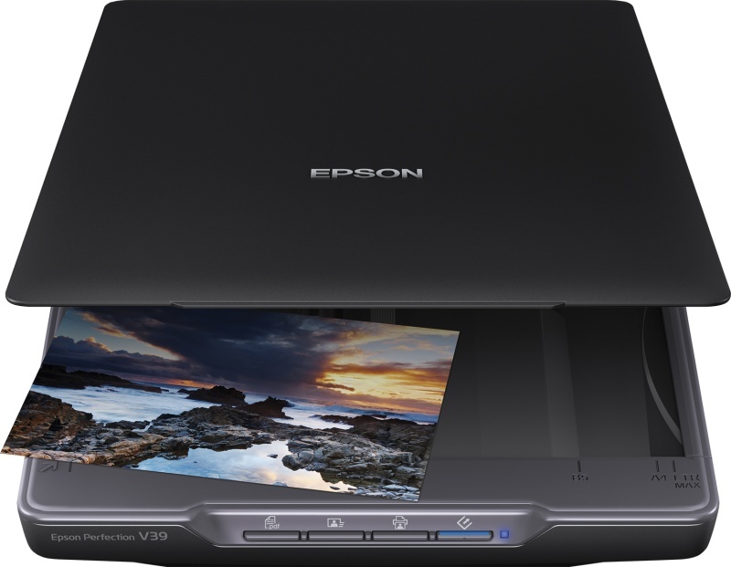 EPSON V39II Perfection A4 scanner, Tip scanner: Flatbed, Rezolutie: 4.800 DPI x 4.800 DPI, dimensiuni scanare: 216 x 297mm, Formate hartie: A4 (21.0x29.7 cm), Color Depth: Input: 48 Bits Color , Output: 24 Bits Color, Senzor: CIS, Sursa lumina: LED, - Img 4