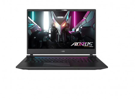 Gigabyte Notebook Aorus 17.3"9SF, Procesor: i5-12500H, 16GB RAM (2 x 8GB) , 512GB SSD ,VGA RTX4070 8G, WIN 11 HOME, 1 X RJ45, 1 X HDMI, 1 x Mini DP, 2X USB 3.2 Gen 1 Type-A ports, , 1 X USB Type C, Rezolutie FHD 1980x1080, 300Hz.
