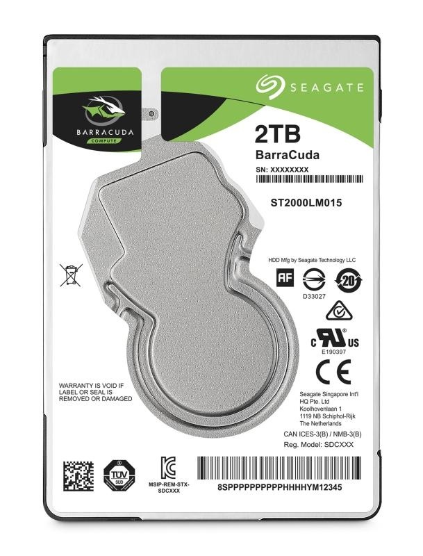 HDD Laptop Seagate BarraCuda® 2TB, 5400RPM, SATA III - Img 3