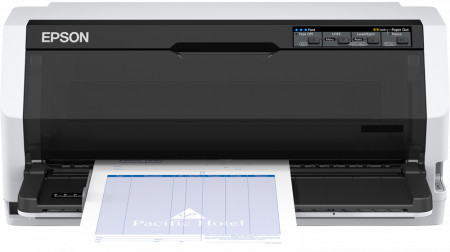 Imprimanta matriceala mono Epson LQ-690II, dimensiune A4, numar ace: 24 pini, viteza 12cpi, rezolutie 360x180dpi, memorie 128KB, limbaje de printare ESC/P2, IBM PPDS, interfata: Bidirectional parallel, USB 2.0 Type B, consumabile: C13S015610.