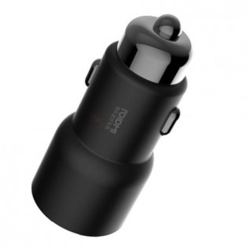 Incarcator auto Xiaomi Roidmi 3S, 2xUSB, incarcare rapida, Bluetooth 4.2, Negru - Img 4
