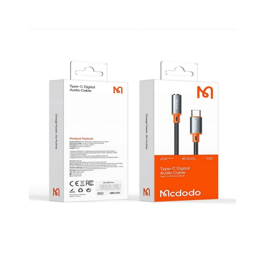 Incarcator MCDODO Castle, 2 porturi, Negru - Img 2
