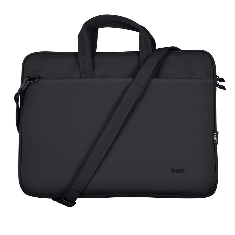 Kit Geanta de laptop Trust Bologna pentru laptop-uri cu diagonala de pana la 16", mouse Trust wireless, negru - Img 2
