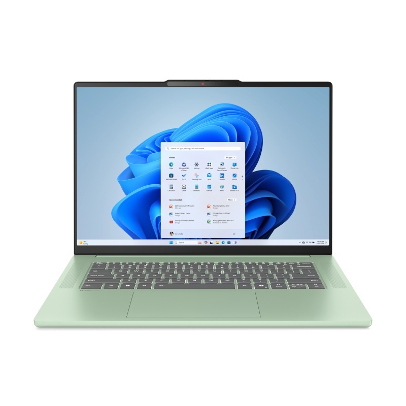 Laptop Lenovo IdeaPad Slim 5 15ARP10, 15.3" WUXGA (1920x1200) IPS 300nits Anti-glare, 100% sRGB, 60Hz, AMD Ryzen™ 7 7735HS (8C / 16T, 3.2 / 4.75GHz, 4MB L2 / 16MB L3), video Integrated AMD Radeon™ 680M Graphics, RAM 16GB Soldered LPDDR5x-6400; Memory - Img 7