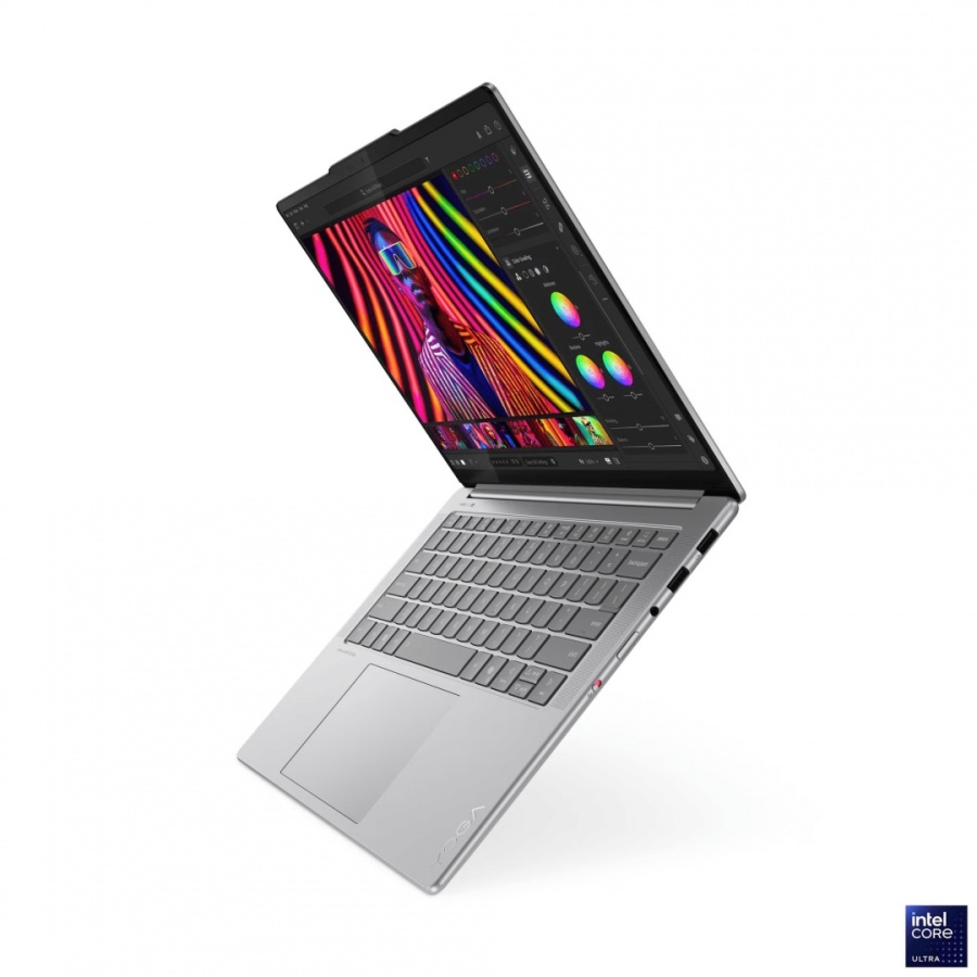 Laptop Lenovo Yoga Pro 7 14IAH10, 14.5" 3K (3000x1876) OLED 1000nits (peak) / 500nits (typical) Glossy / Anti-fingerprint, 100% DCI-P3, 120Hz, Eyesafe®, Dolby Vision®, DisplayHDR™ True Black 1000, Glass, Touch, X-Rite®, PureSight Pro, Intel® Core Ultra 9 - Img 6