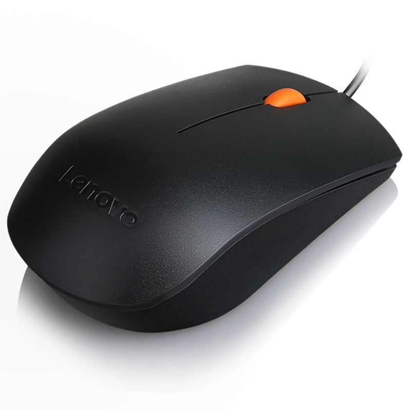Lenovo 300 USB Combo Keyboard &amp; Mouse, Senzor mouse: Optic, Rezolutie (dpi): 1600 dpi, Tipul conexiunii: USB, Lungime/Tip cablu: 1.80m, Culoare: Negru, Dimensiune: Mouse - 34 mm (1,33 inchi), tastatură - 20 mm x Mouse - 63 mm (2,44 inchi), tastatură - - Img 3