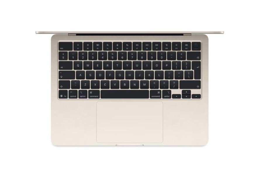 MacBook Air 13.6" Retina/Apple M4 (CPU 10-core, GPU 10-core, Neural Engine16-core)/16GB/ 1TB - Starlight - INT KB (2025) 35W USB C ( CtofromMW103RO/A) - Img 2