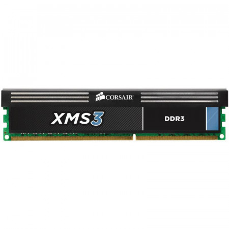 Memorie RAM Corsair XMS3, DIMM, DDR3, 4GB, CL9, 1600MHz