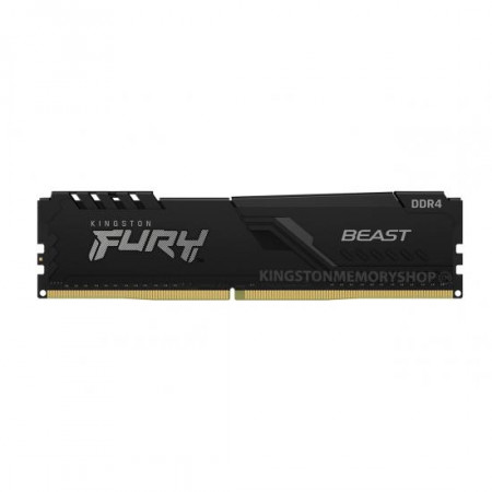 Memorie RAM Kingston Fury Beast, DIMM, DDR4, 32GB, 3200MHz, CL16, 1.35V, Kit of 2, RGB