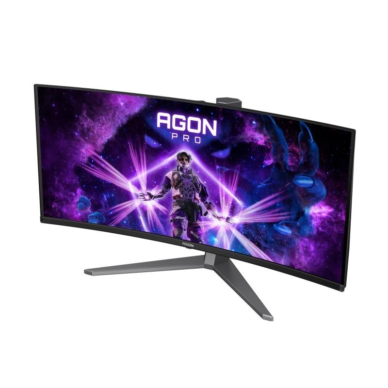 Monitor Aoc 34" AG346UCD, Curvature: 1800R, Diagonal (inch): 34, Diagonal (cm): 86, Aspect ratio: 21:9, Panel: QD-OLED, Resolution: 3440x1440, Refresh Rate: 175Hz, Response time GtG: 0.03ms, Brightness (max): 1000 cd/m², Contrast (static) : 1.5M:1, - Img 8