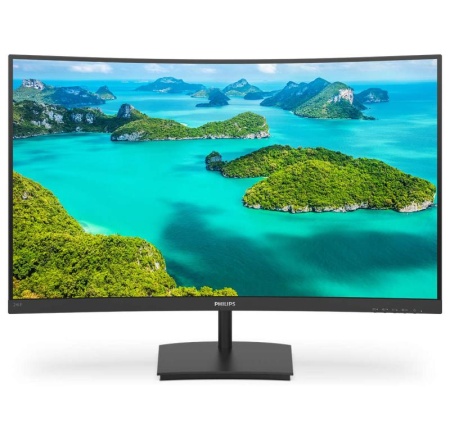 Monitor LED PHILIPS 241E1SC, 23.6inch, FHD VA, 4ms, 75Hz, negru - Img 4