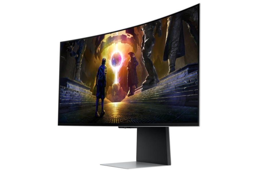 Monitor Samsung 34" LS34DG850SUXDU, Curvature: 1800R, Diagonal (inch): 34, Diagonal (cm): 86, Aspect ratio: 21:9, Panel: OLED, Resolution: 3440x1440, Refresh Rate: 175Hz, Response time GtG: 0.03ms, Brightness (max): 250 cd/m², Contrast (static) : 1M:1, - Img 4