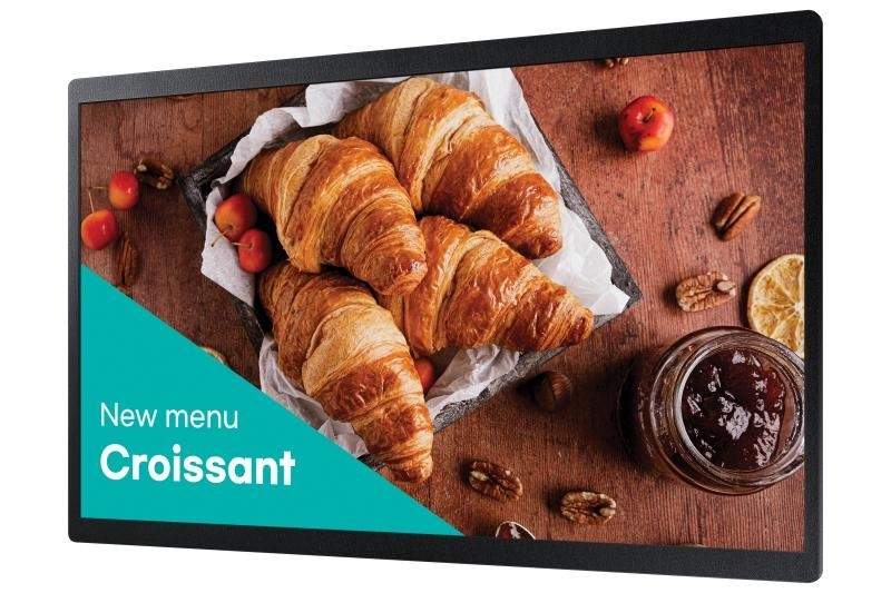 Monitor signage SAMSUNG QB24C, 24", 250nit, 16/7, FHD, 14ms, contrast static 1000:1, mătuire 25%, Tizen 7.0, MagicINFO, stocare 8GB. Temperature sensor, auto source switching &amp; recovery, Button Lock, Hot key option, Plug&amp;Play. Conectivitate: WiFi, BT, - Img 4