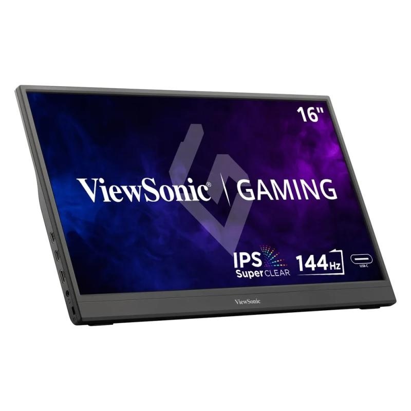 Monitor ViewSonic 15.6" VX1654, Diagonal (inch): 15.6, Diagonal (cm): 39, Aspect ratio: 16:9, Panel: IPS, Resolution: 1920x1080, Refresh Rate: 144Hz, Response time GtG: 4ms, Brightness (max): 250 cd/m², Contrast (static) : 800:1, Contrast (dynamic): - Img 2
