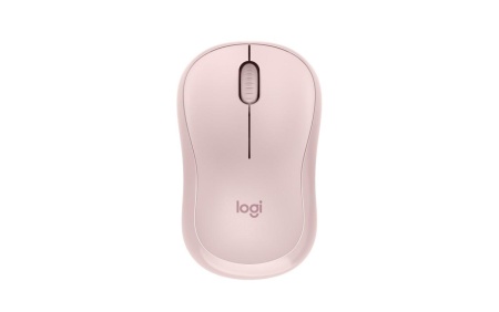 Mouse Logitech MK240 Silent Wireless, optic, interfata Bluetooth, rezolutie 1000 DPI, rose