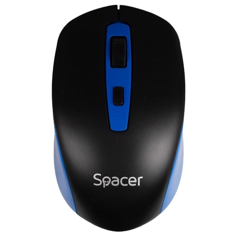 MOUSE Spacer, PC sau NB, 1600 dpi, butoane/scroll 4/1, negru cu albastru - Img 5