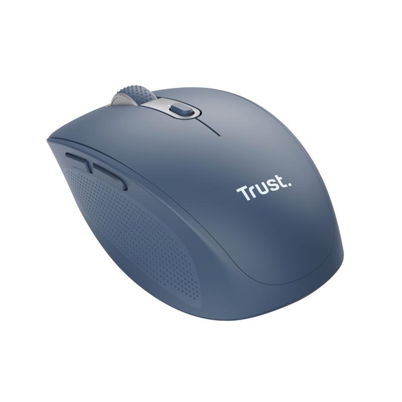 Mouse Trust Ozaa compact, rezolutie maxima 3200 DPI, interfata USB-A, USB-C, albastru - Img 7