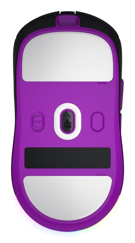 Mouse wireless Hator Quasar 3 ULTRA 8K, conectivitate 2.4GHz, bluetooth 5.4 si USB, polling rate pana la 8000Hz, senzor PixArt 3395, rezolutie maxima 30000 DPI, capacitate baterie 500 mAh, durata de viata baterie in modul wireless pana la 52 ore, timp - Img 3