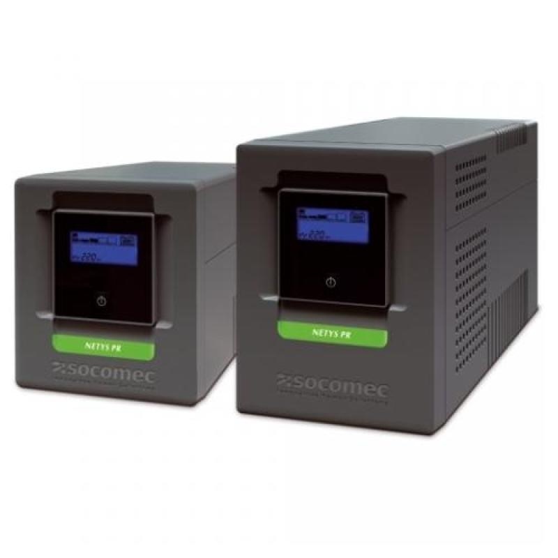 NeTYS PR-MT 1000VA/700W 230V 50/60Hz WITH AVR, SINEWAVE,LCD PLUGS PROTECTED RJ45,USB BATTERY INCLUDED - Img 2