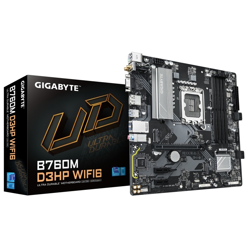 Placa de bază Gigabyte B760M D3HP WIFI6 LGA1700 - Img 5