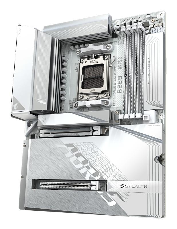 Placa de bază Gigabyte B850 AORUS STEALTH ICE AM5 - Img 6
