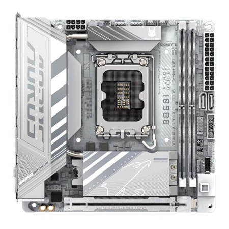Placa de Baza GIGABYTE B860I AORUS PRO ICE LGA1851, 2x DDR5, 1x Intel Thunderbolt 1x DP 1x HDMI, 1x PCIE 5.0 x16, 2x M.2, 2x SATA 6GB/s, mini- ITX - Img 11