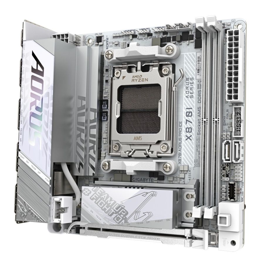 Placa de baza Gigabyte X870I AORUS PRO ICE, Socket AM5, DDR5, Mini-ITX - Img 3
